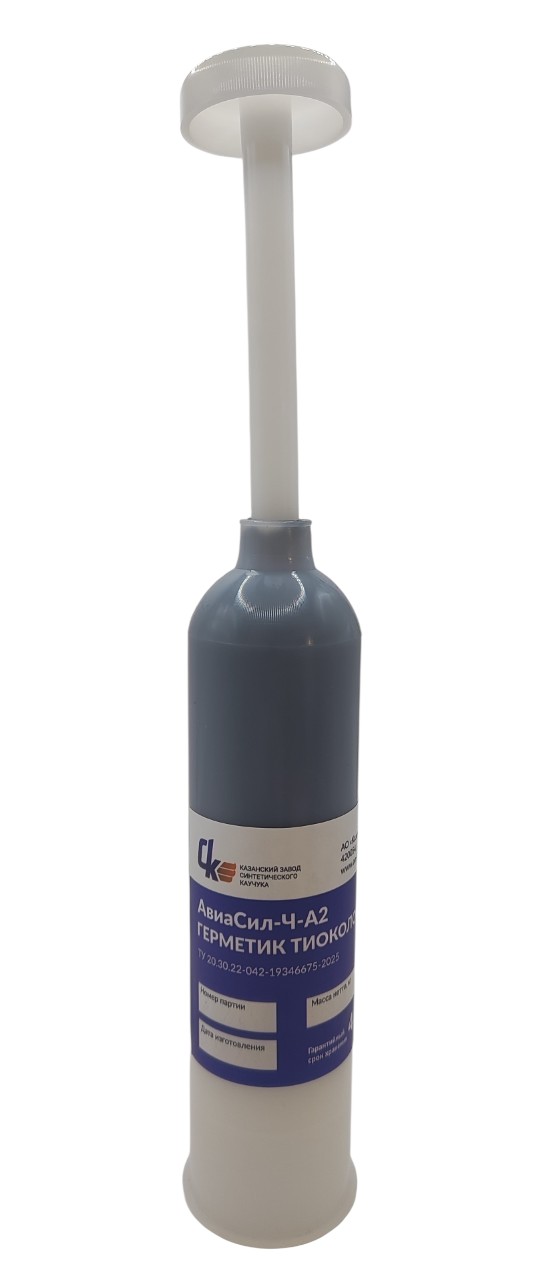 Герметик АвиаСил-Ч двухкомпонентный в картридже  ТУ 20.30.22-042-19346675-2025